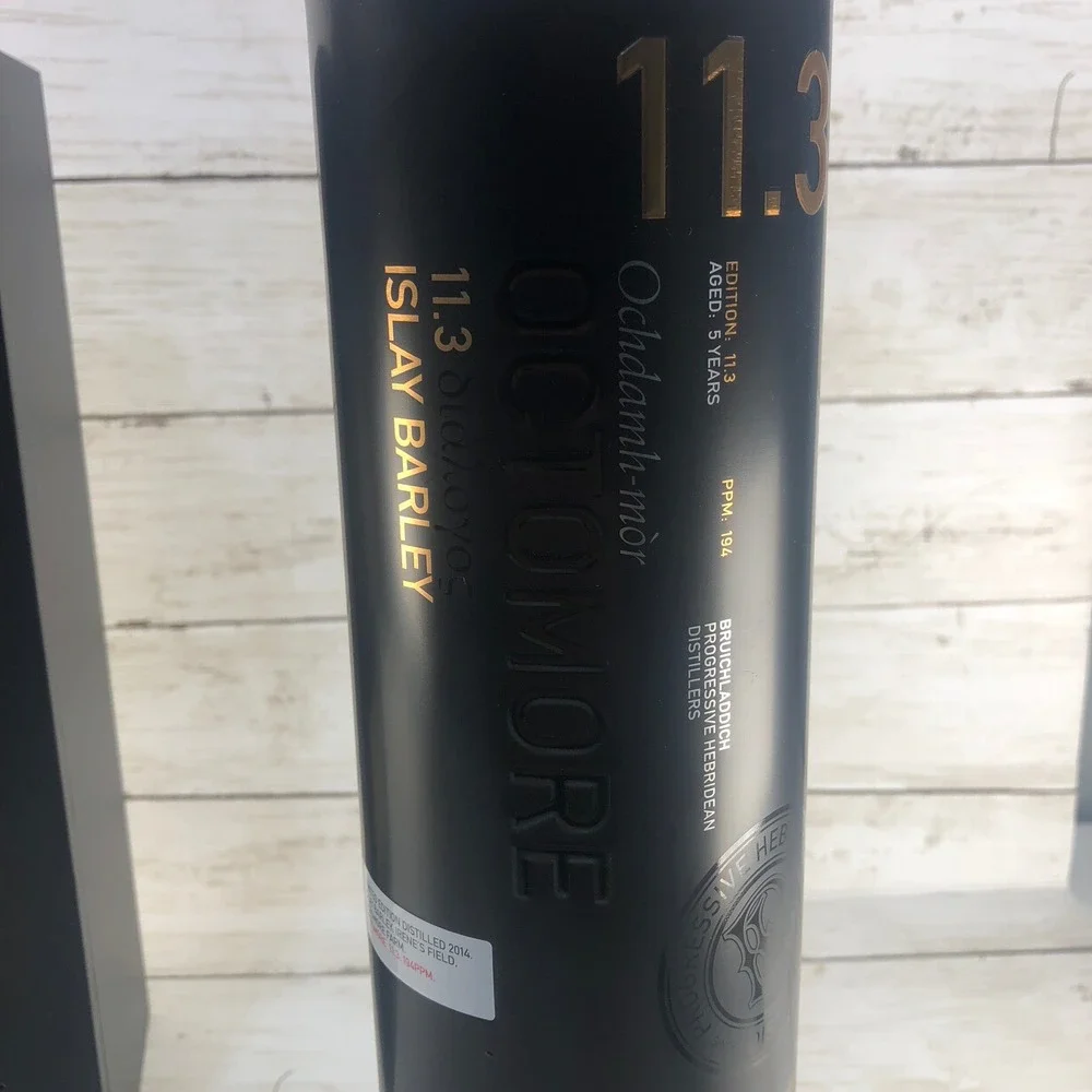 Glenmorangie‎ Signet Box & Octomore 11.3 Islay Barley Tin Empty Whisky Packaging
